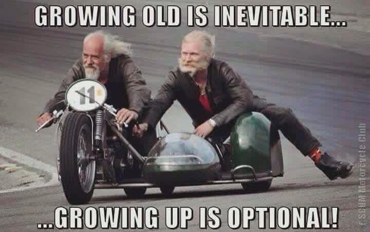 growing old